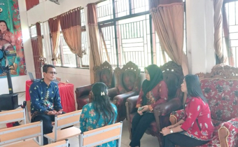 Kegiatan Konsolidasi Demokrasi di SMAN 3 Palangka Raya pada, Kamis (21/05/2026)