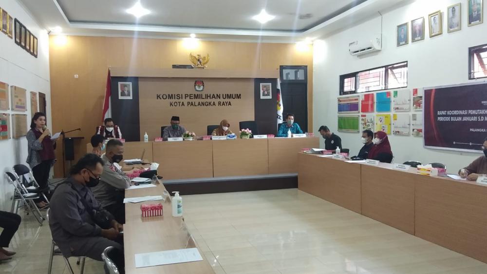 Bawaslu Sarankan KPU Kota Palangka Raya Lakukan Inovasi Terkait PDPB