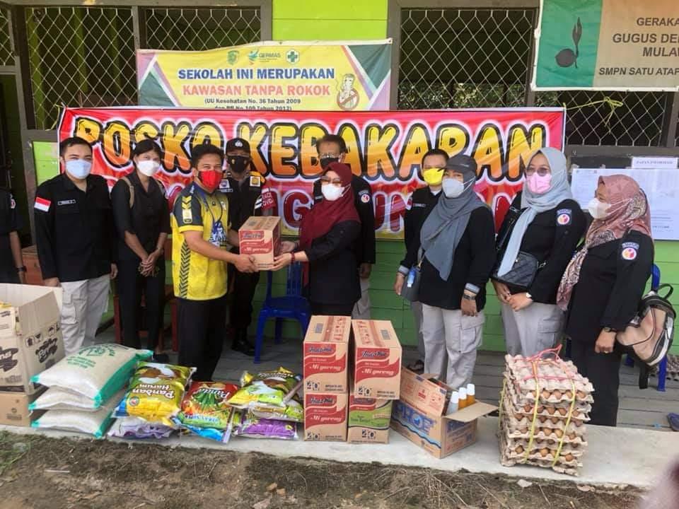 BAWASLU PEDULI KORBAN TERDAMPAK KEBAKARAN