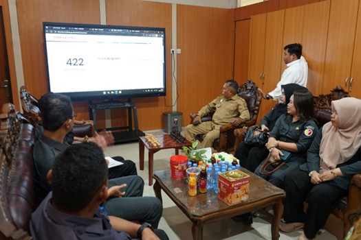 Pemutakhiran Data Pemilih Berkelanjutan (PDPB) di Kantor Dinas Pendidikan Provinsi Kalimantan Tengah