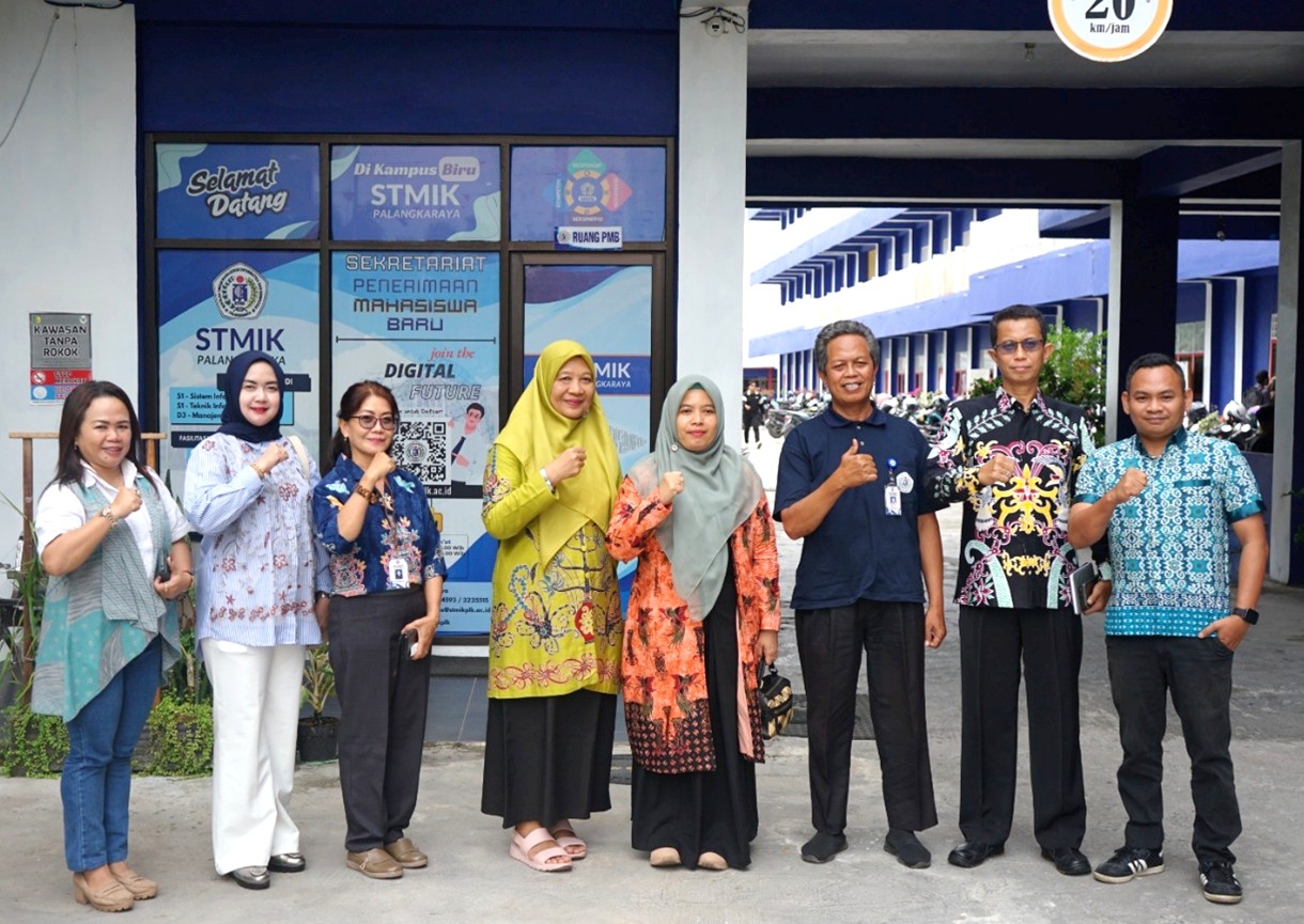 Bawaslu Kota Palangka Raya audiensi dengan STIMIK Palangka Raya di Kampus STIMIK jalan G.Obos Palangka Raya