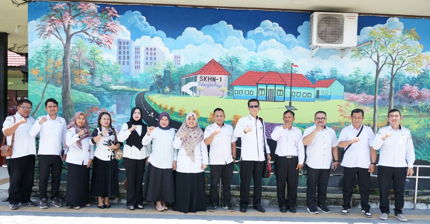 Kunjungan Audiensi Bawaslu Kota Palangka Raya ke Sekolah Khusus Negeri Palangka Raya di  Jl. RTA Milono