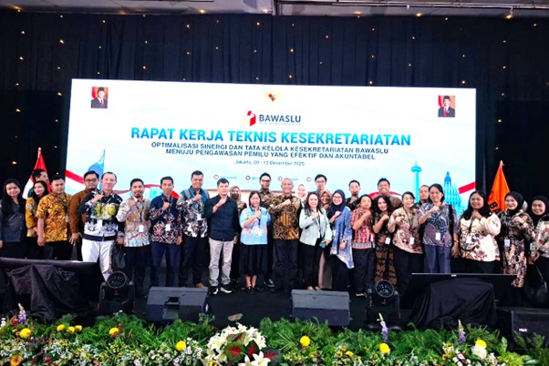 Rapat Kerja Teknis (Rakernis) Kesekretariatan Bawaslu RI di Jakarta