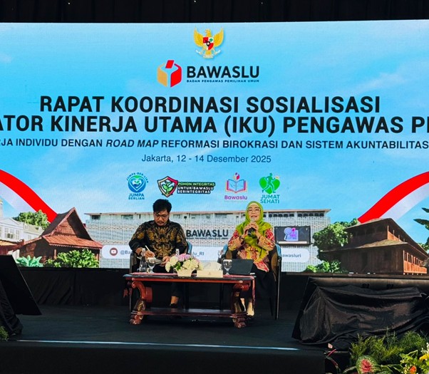 Rapat Koordinasi (Rakor) Sosialisasi Indikator Kinerja Utama (IKU) Pengawas Pemilu di Jakarta