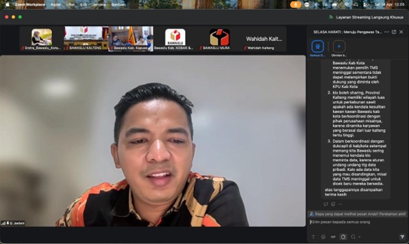Kegiatan SELASA HARATI: Menuju Pengawas Tangguh Seri 5 melalui via Zoom, Selasa (14/04/2026)