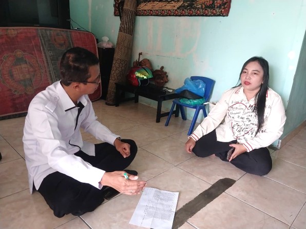 Kegiatan Konsolidasi Demokrasi yang dilaksanakan di rumah warga, Rabu (10/06/2026)