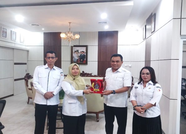 Audiensi antara Bawaslu Kota Palangka Raya dengan Pemerintah Kota Palangka Raya, Rabu (10/06/2026)