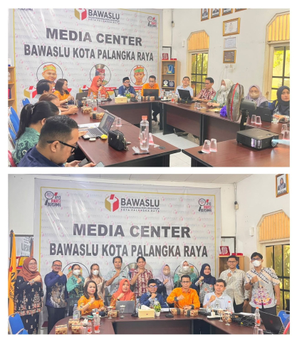 MEMAHAMI TAHAPAN PENCALONAN KEPALA DAERAH, BAWASLU KOTA PALANGKA RAYA PERKUAT KAJIAN HUKUM PKPU 8/2024