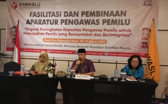 Bawaslu Kota  Palangka Raya Melaksanakan Kegiatan Fasilitasi dan Pembinaan Apartur Pengawas Pemilu