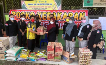 BAWASLU PEDULI KORBAN TERDAMPAK KEBAKARAN