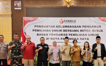 Kegiatan Penguatan Kelembagaan di Hotel Aquarius Boutique Hotel Palangka Raya