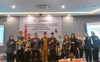 Kegiatan Sosialisasi dan Penguatan Pengawasan Partisipatif oleh Bawaslu RI dan DPR-RI di Alltrue Hotel Palangka Raya