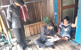 Kegiatan Uji Petik Pemutakhiran Data Pemilih Berkelanjutan (PDPB) berlokasi di Kelurahan Panarung, Kecamatan Pahandut, Kota Palangka Raya (03/11/2025)