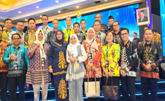 Konsolnas Penguatan Tata Kelola Kelembagaan Pengawasan Pemilu yang berlangsung di Mercure Convention Center Ancol, Jakarta (08/12/2025)