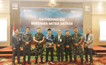 Kegiatan Gathering BSI bersama Mitra Satker di Aquarius Boutique Hotel, Selasa (14/04/2026)