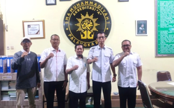 Konsolidasi Demokrasi yang dilaksanakan di Sekolah Menengah Atas Muhammadiyah 1 Palangka Raya, Rabu (15/04/2026)