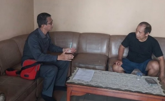 Konsolidasi Demokrasi yang dilaksanakan pada rumah warga di wilayah Kota Palangka Raya, Senin (08/06/2026)