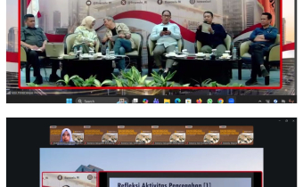 Kegiatan Focus Group Discussion (FGD) Indeks Kerawanan Pemilu (IKP) yang diselenggarakan oleh Bawaslu Republik Indonesia secara daring melalui Zoom Meeting, Senin (24/08/2026)