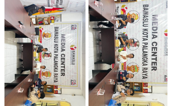 PERKUAT SINERGI, KPU DAN BAWASLU PALANGKA RAYA BERKOORDINASI BAHAS PDPB